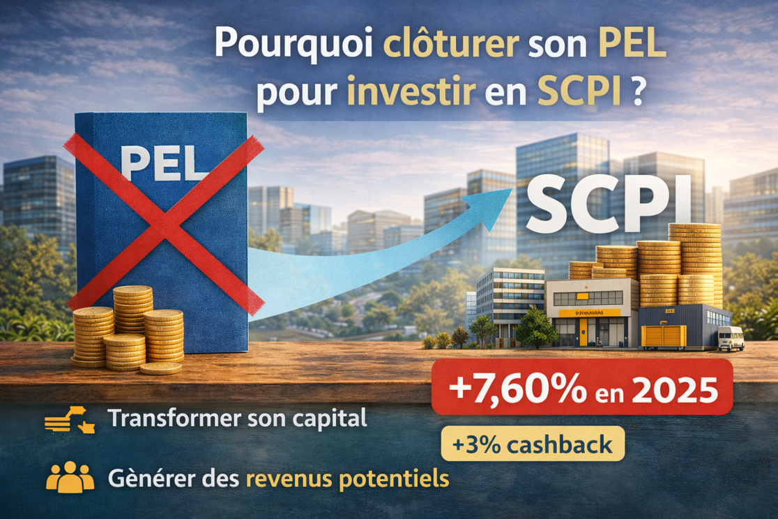 Pourquoi clôturer son PEL pour investir en SCPI ?