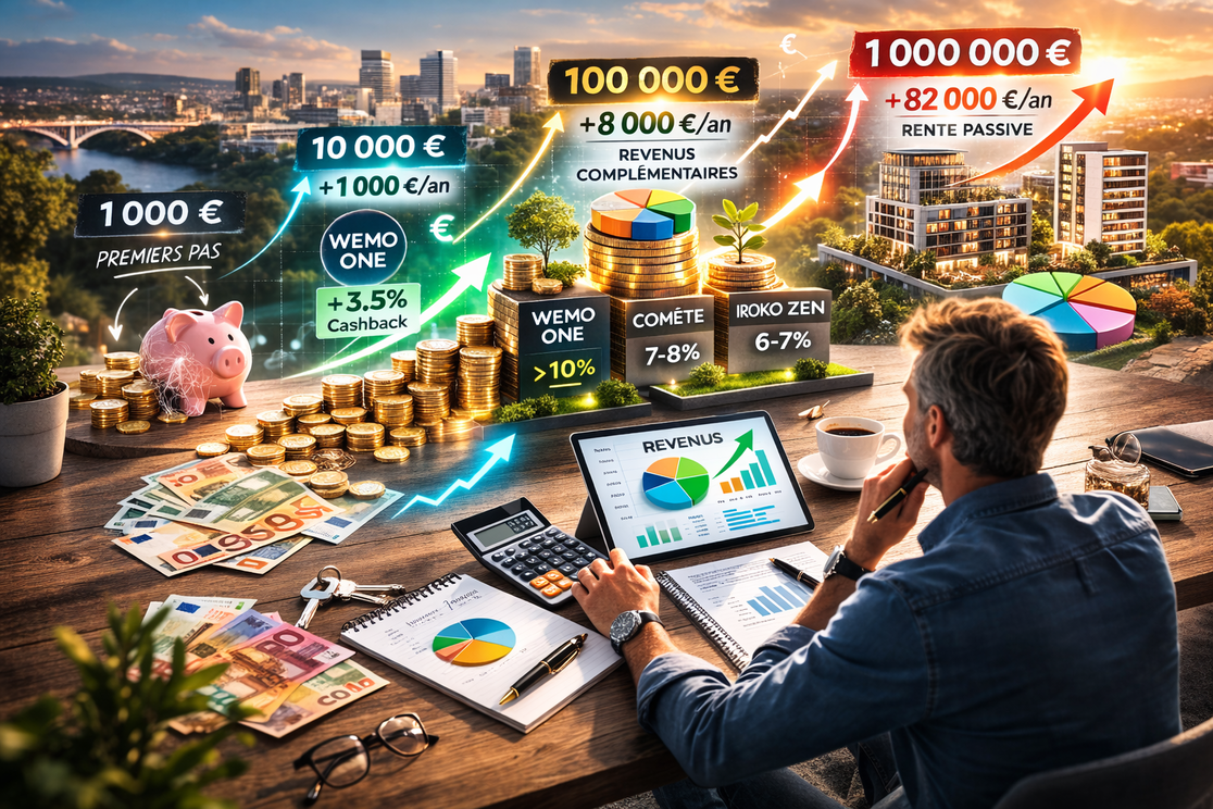 Où placer 1 000 €, 10 000 €, 100 000 € et 1 000 000 € en 2026 ?