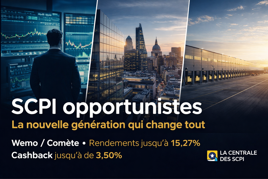 SCPI opportunistes : la nouvelle génération qui change tout