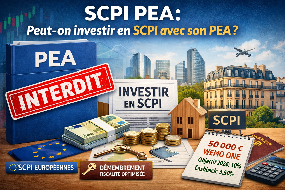SCPI PEA : Peut-on investir en SCPI avec son PEA ?