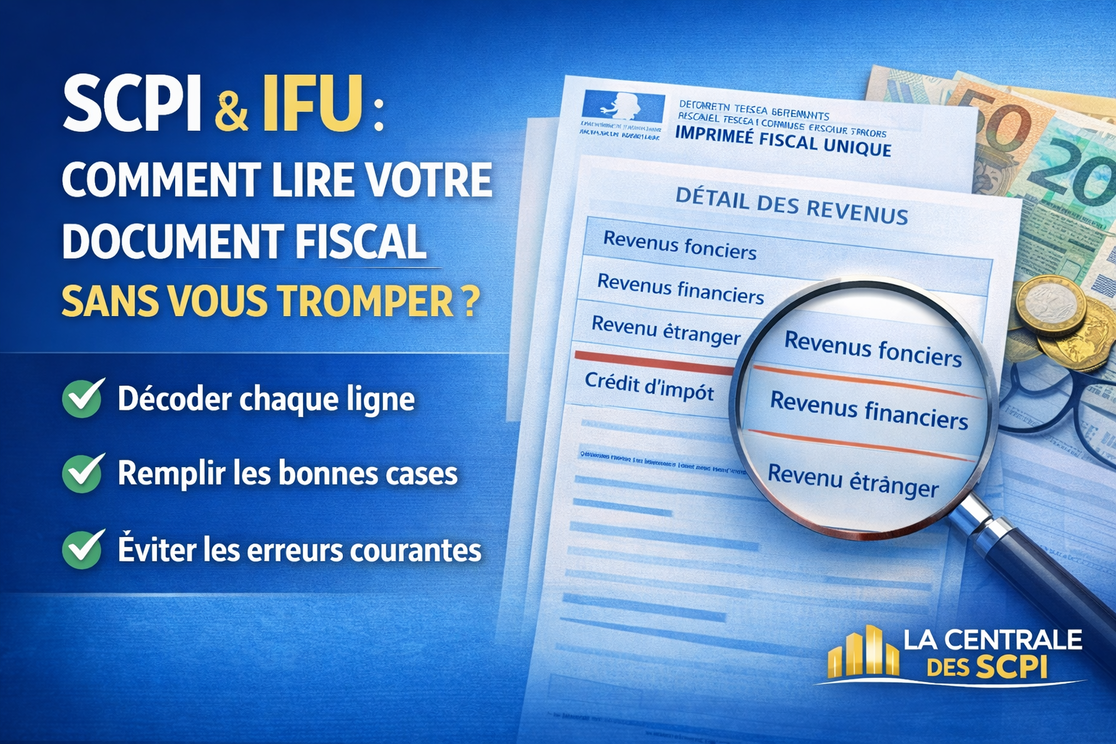 SCPI et IFU : comment lire votre document fiscal sans vous tromper ?