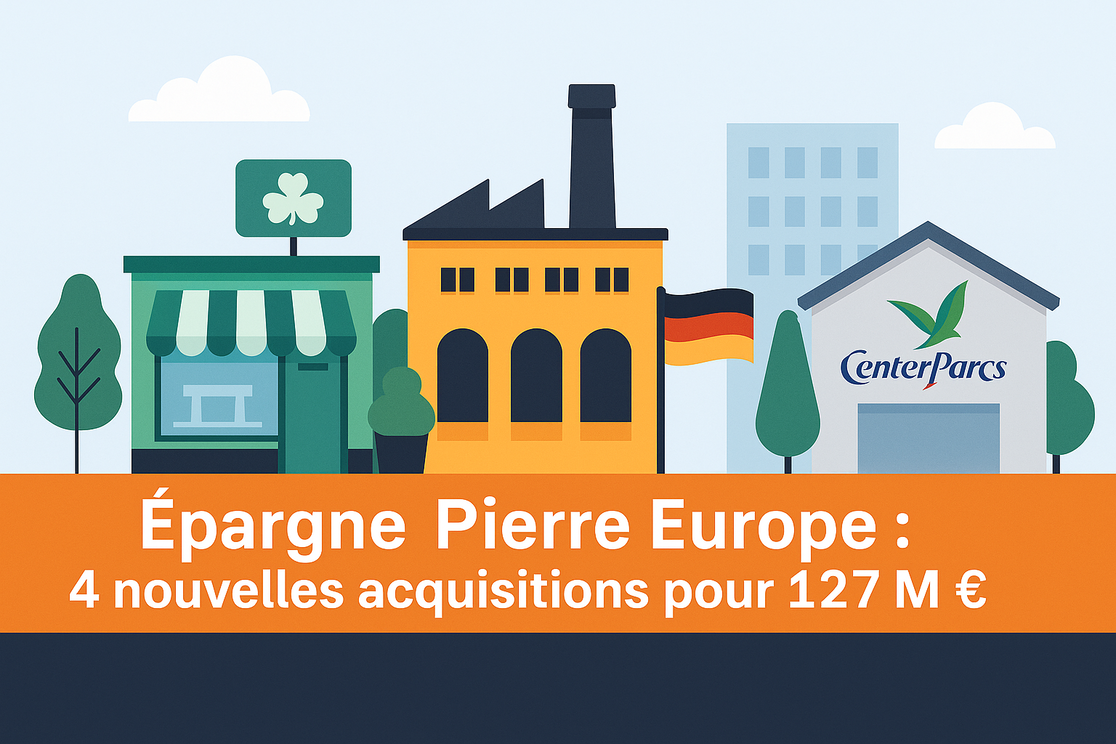 Épargne Pierre Europe poursuit son expansion avec quatre nouvelles acquisitions stratégiques pour 127 M€