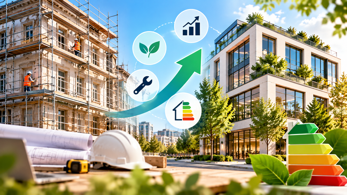 SCPI : pourquoi les travaux et la rénovation énergétique deviennent-ils essentiels pour préserver la valeur des immeubles ?