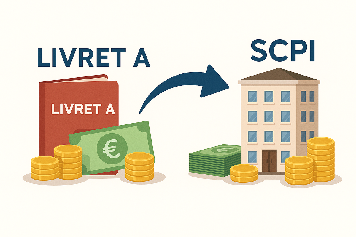 Livret A vs SCPI : pourquoi récupérer l’argent de son Livret A pour investir en SCPI