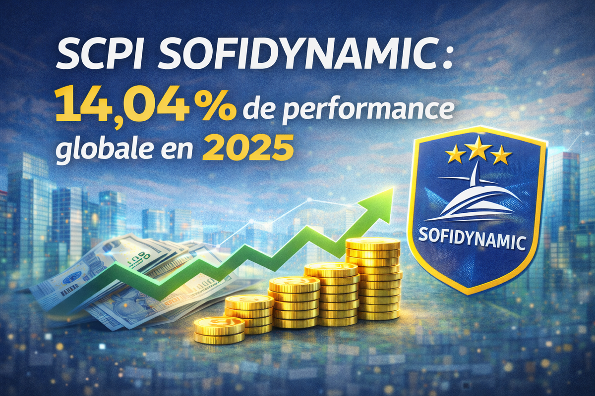 SCPI Sofidynamic : 14,4% de performance globale en 2025, décryptage