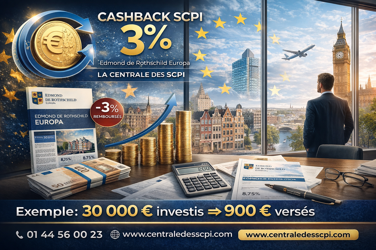 Cashback SCPI Paref : faut-il investir sur les SCPI Paref en 2026 ?