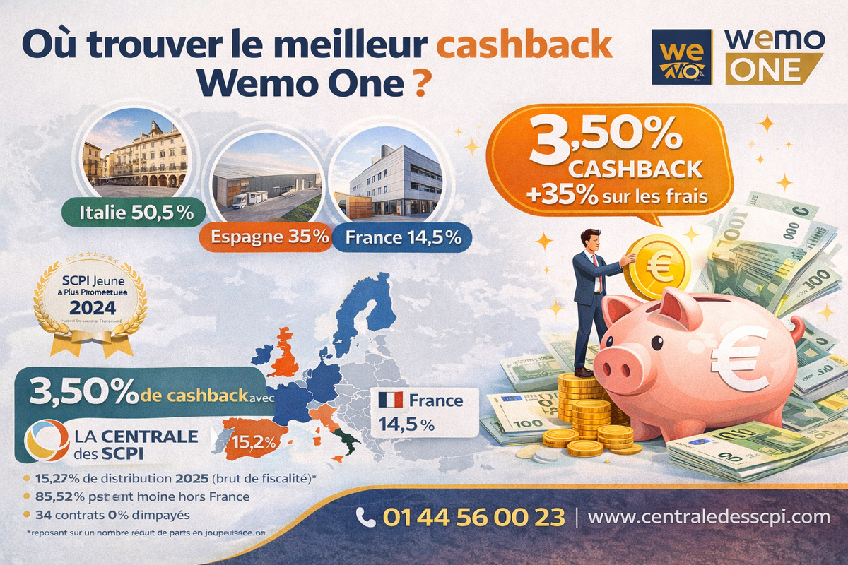 Où trouver le meilleur cashback Wemo One ?