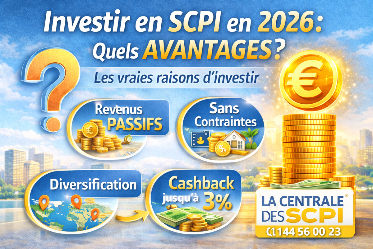 FAQ - Investir en SCPI en 2026 : quels sont les vrais avantages ?