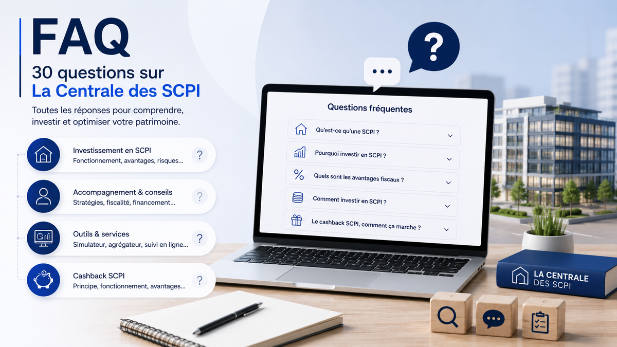 30 questions sur La Centrale des SCPI