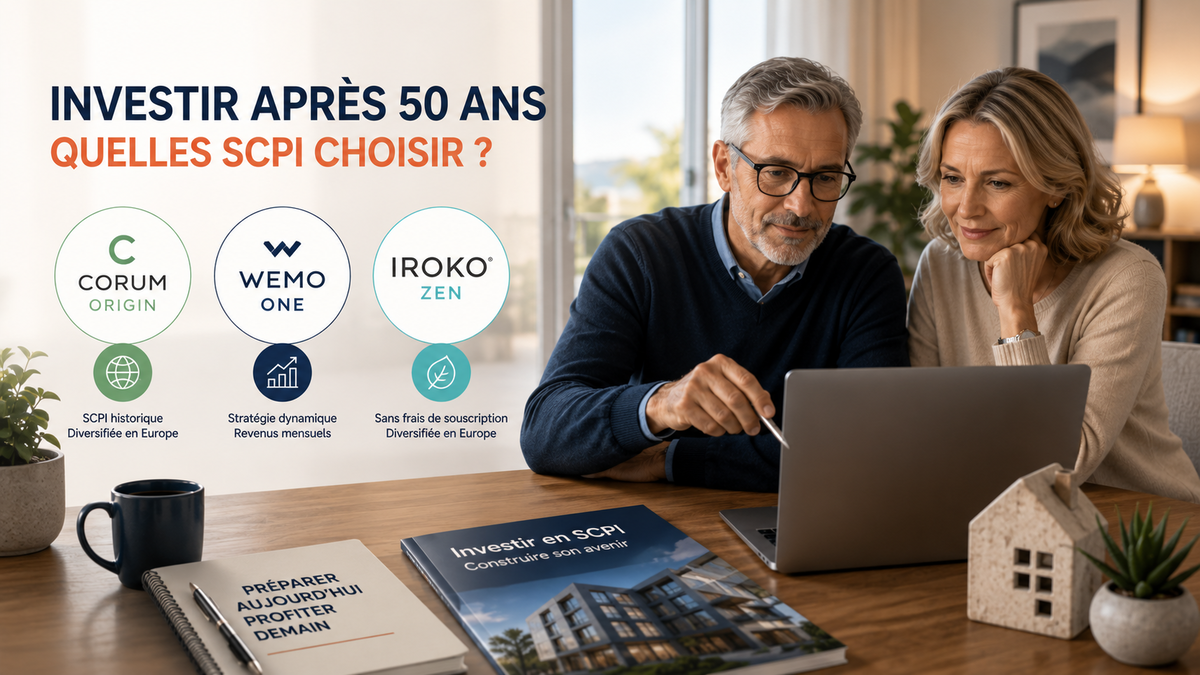 Investir après 50 ans : quelles SCPI choisir ?