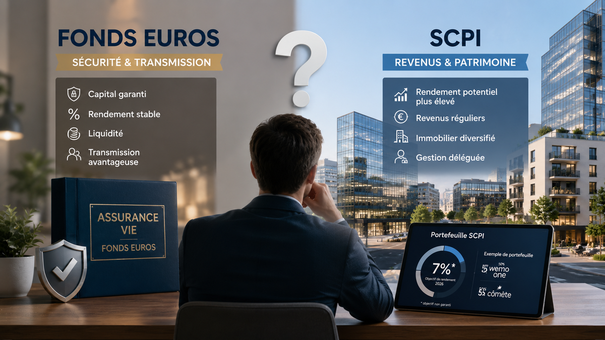 Fonds euros ou SCPI : que choisissent les Français en 2026 ?