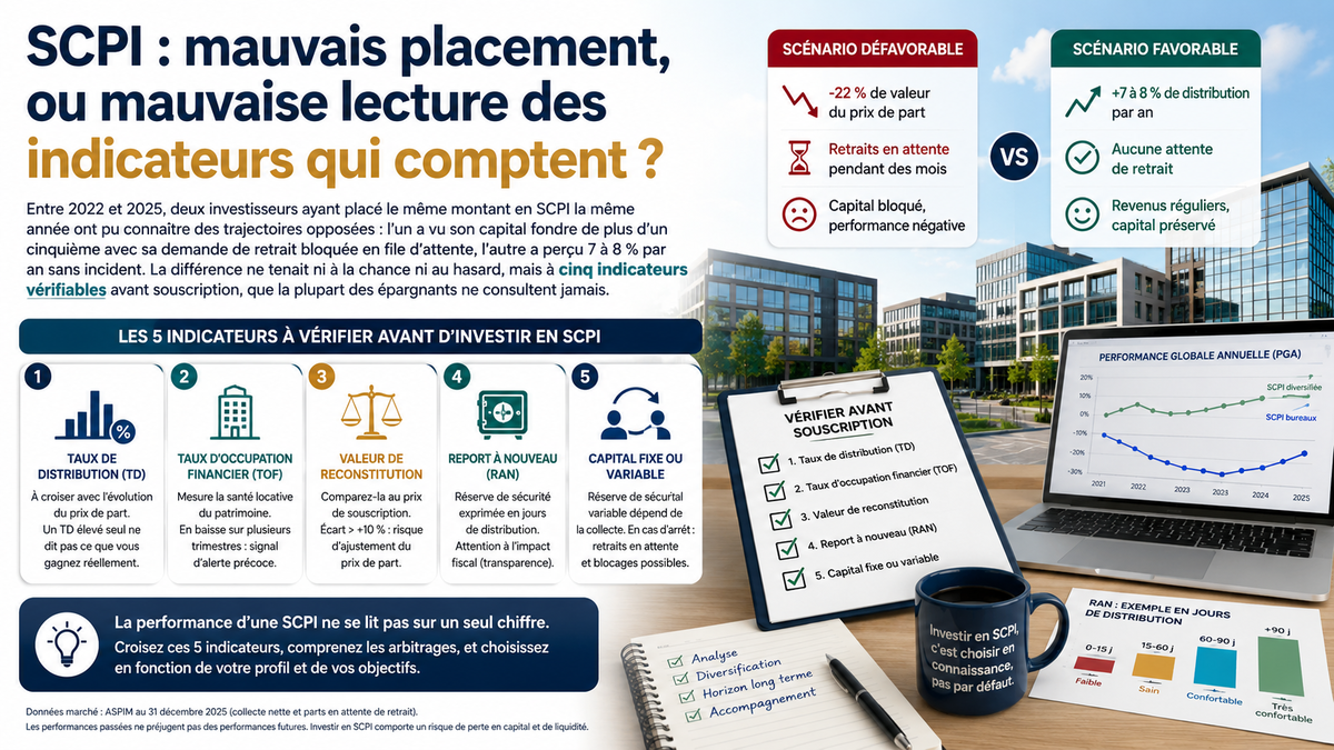SCPI : mauvais placement, ou mauvaise lecture des indicateurs qui comptent ?