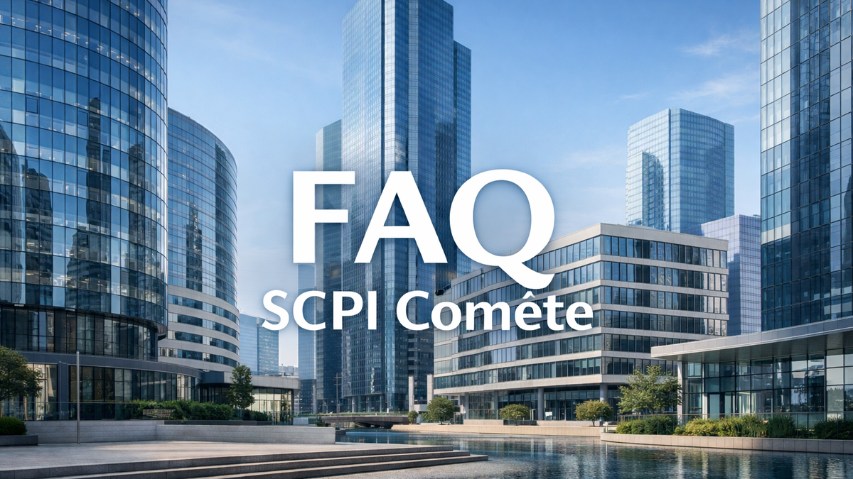 SCPI Comète : FAQ complète et rendement 2025