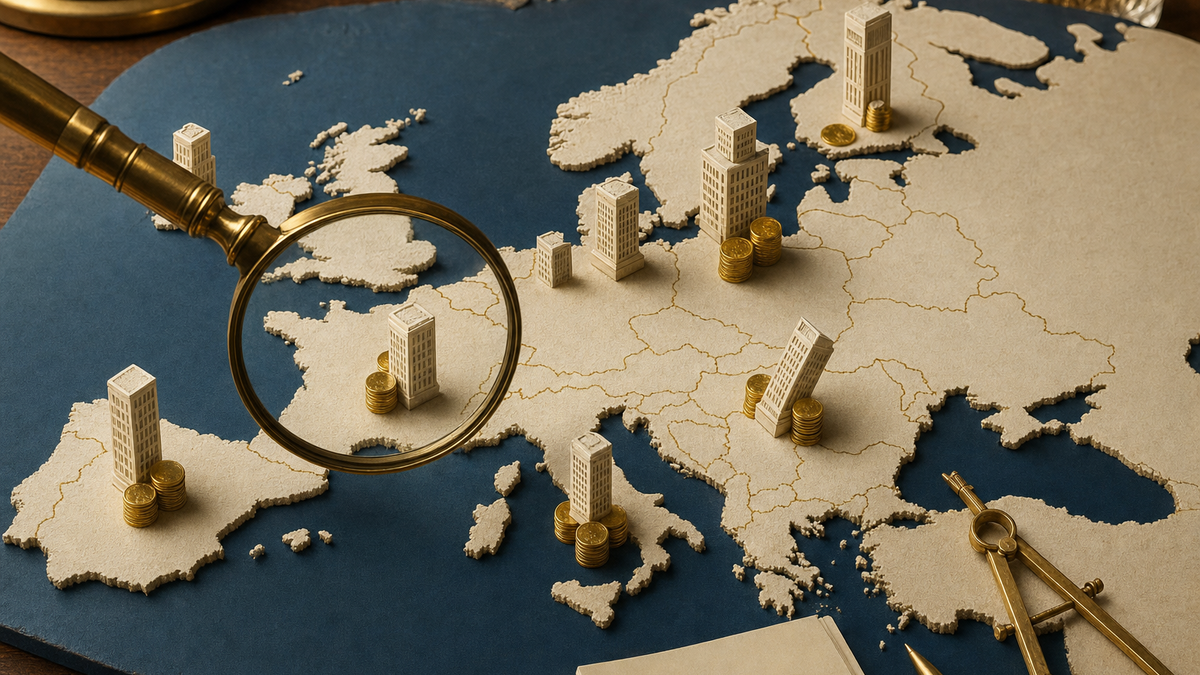Immobilier tertiaire en zone euro 2026 : où se situe vraiment le risque ?