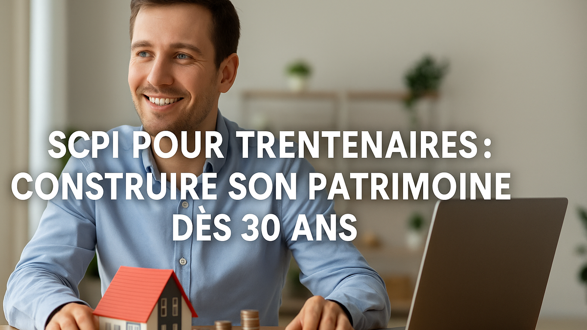 SCPI pour trentenaires : comment construire son patrimoine dès 30 ans