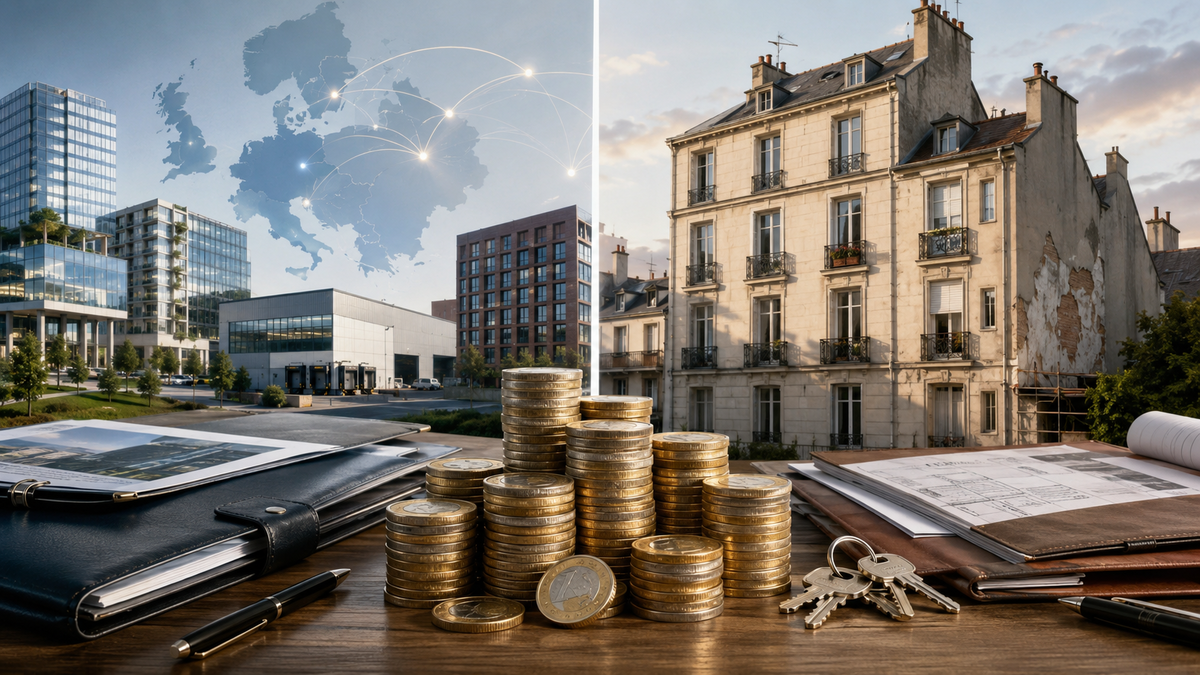 SCPI ou immeuble de rapport : que choisir pour investir 1 million d'euros en 2026 ?