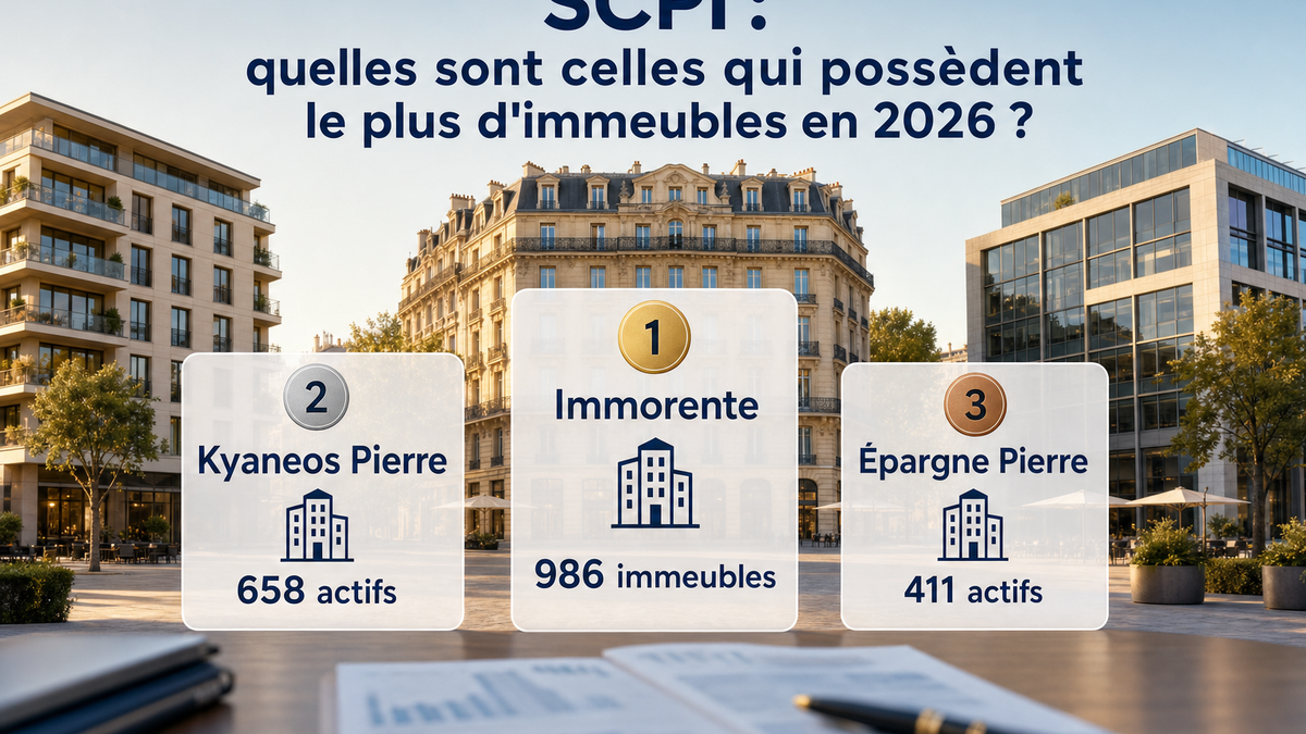 Quelles SCPI possèdent le plus d'immeubles en 2026 ? Le top 10