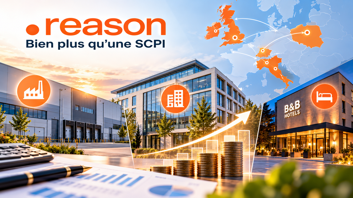 SCPI Reason : 4 acquisitions, 100 % d'occupation et un prix de part revalorisé au 3e trimestre 2026