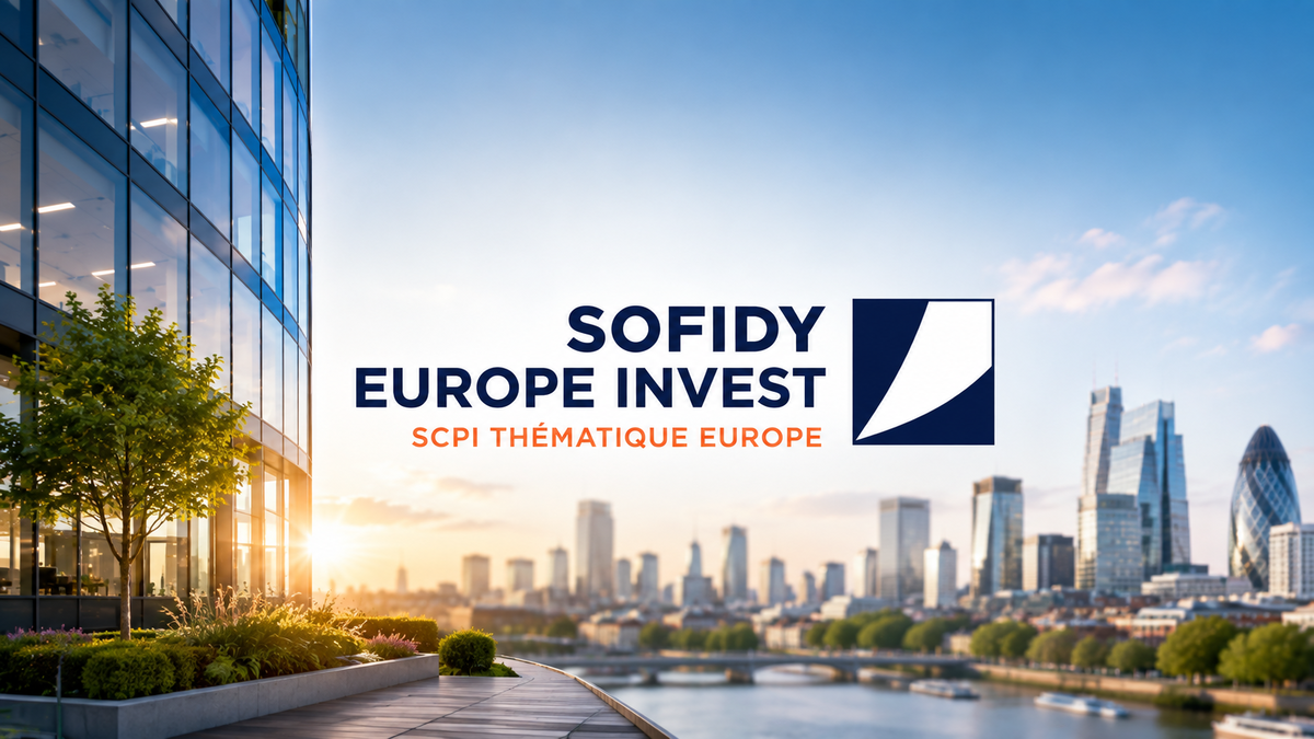 SCPI Sofidy Europe Invest : les résultats du 2ᵉ trimestre 2026
