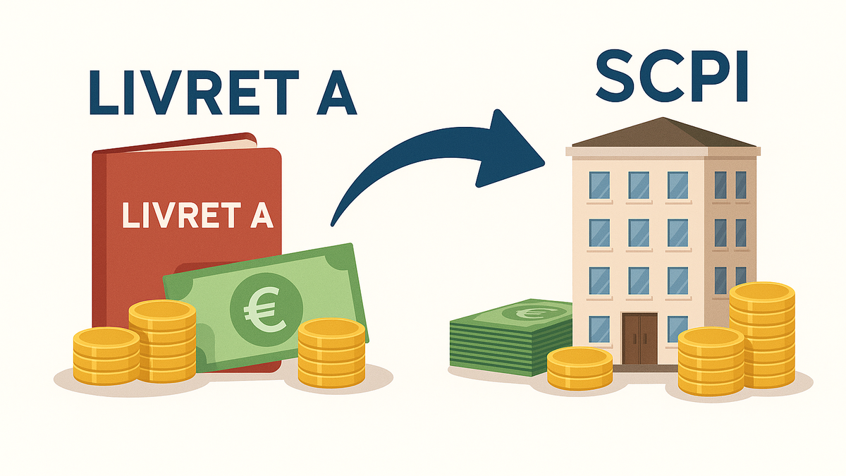 Livret A vs SCPI : pourquoi récupérer l’argent de son Livret A pour investir en SCPI