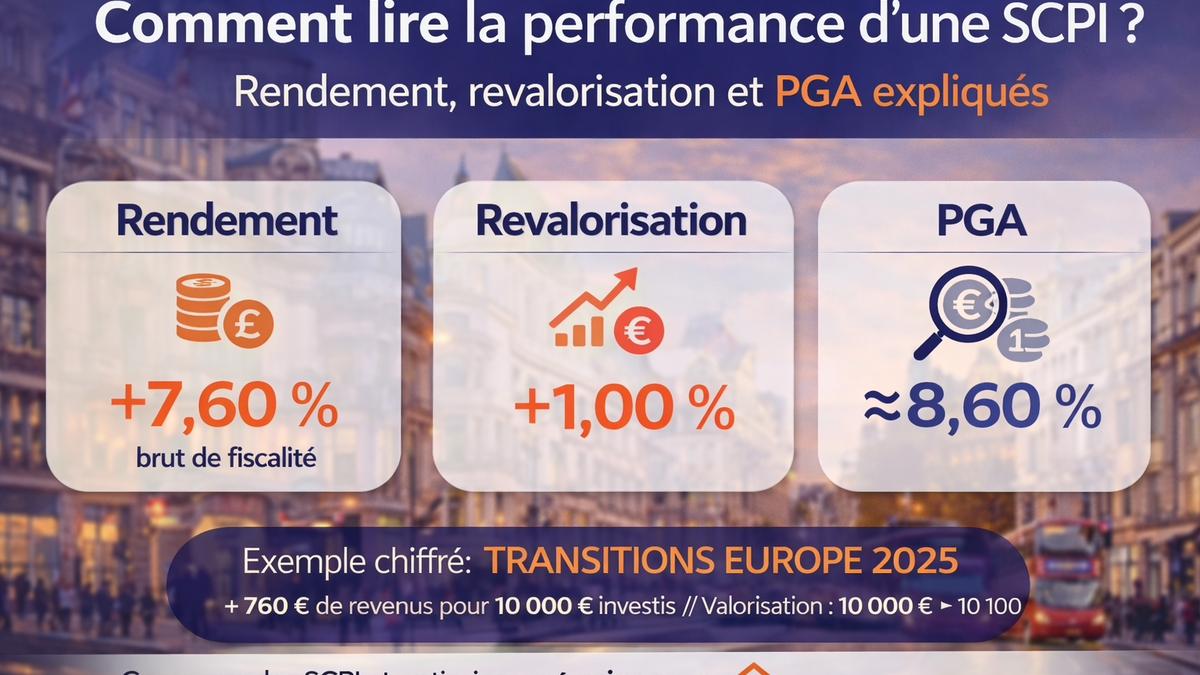 Comment lire la performance d’une SCPI ?