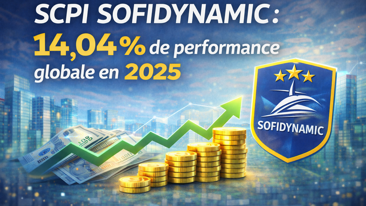 SCPI Sofidynamic : 14,4% de performance globale en 2025, décryptage