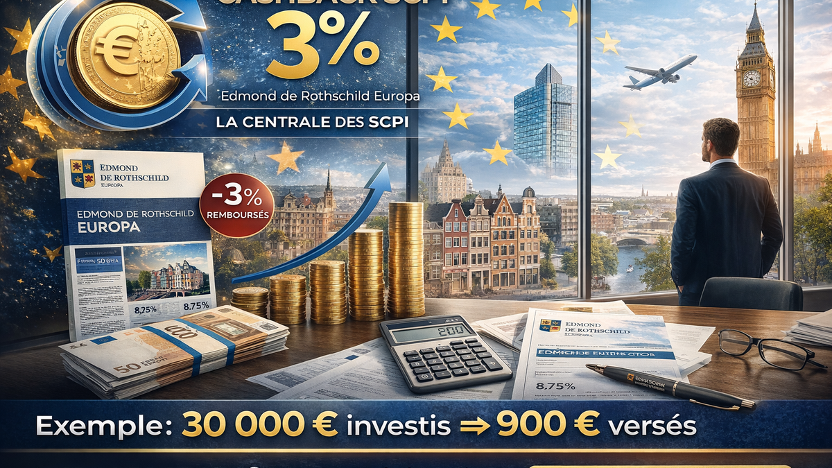 Cashback SCPI EDR Europa