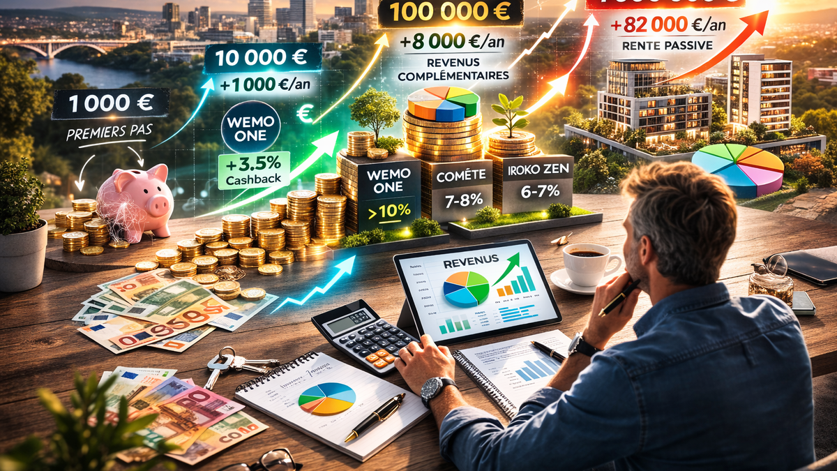 Où placer 1 000 €, 10 000 €, 100 000 € et 1 000 000 € en 2026 ?