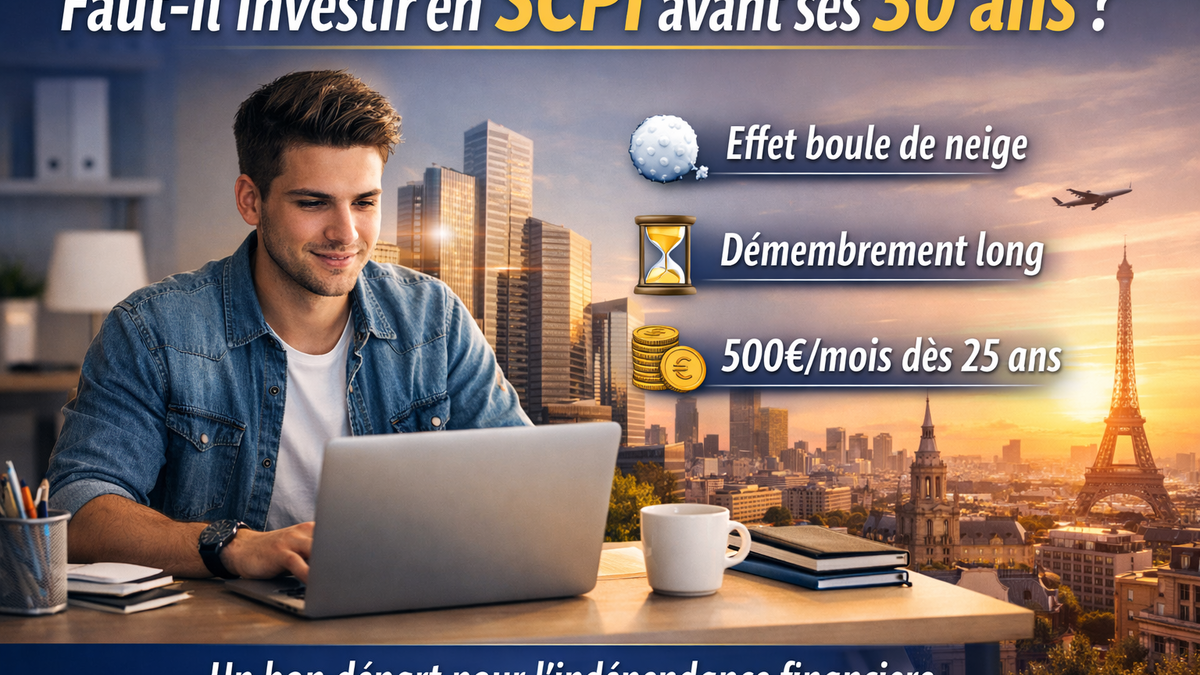 Faut-il investir en SCPI avant ses 30 ans ?
