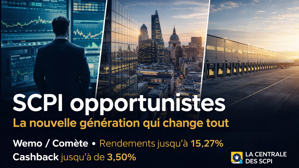 SCPI opportunistes : la nouvelle génération qui change tout