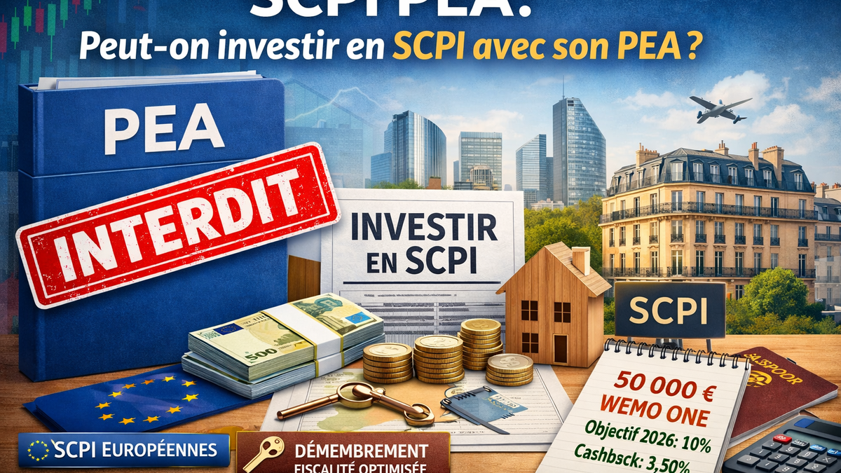 SCPI PEA : Peut-on investir en SCPI avec son PEA ?