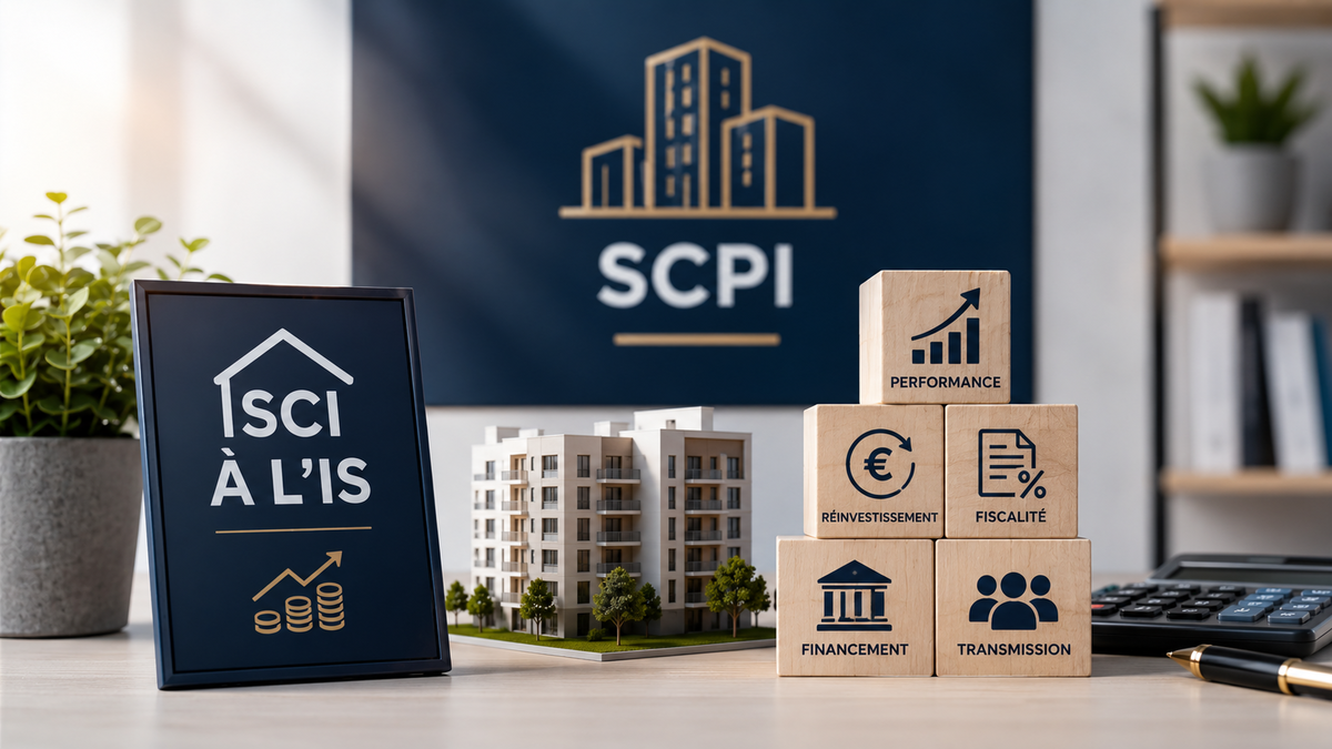 Pourquoi investir en SCPI avec une SCI à l'IS ?