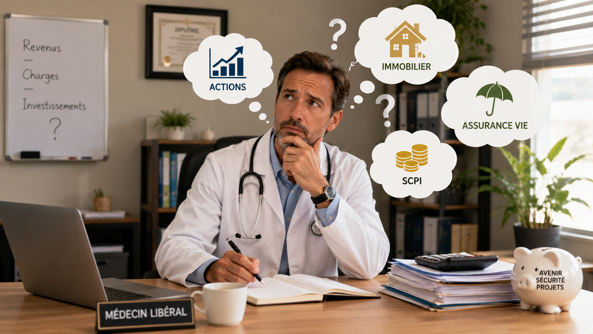 Je suis médecin libéral : où placer mon argent pour payer moins d'impôts ?