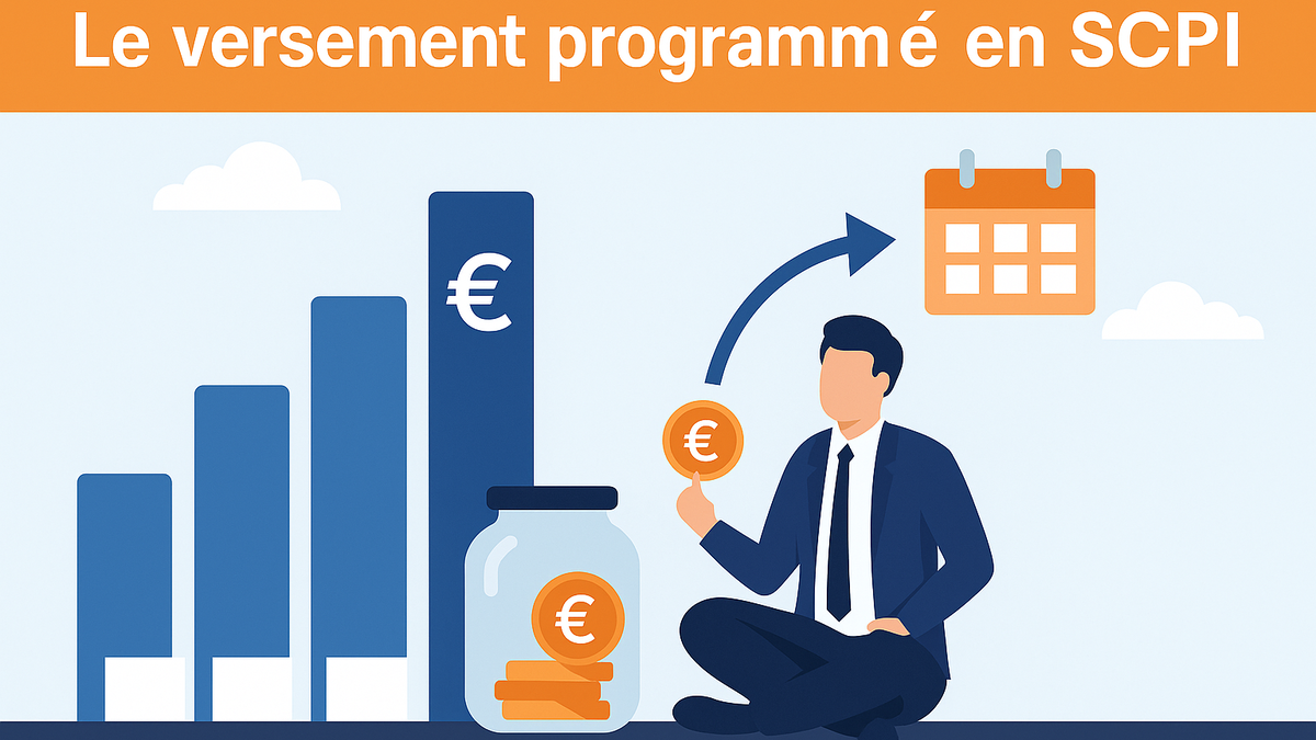 Le versement programmé en SCPI : l’option qui rend l’immobilier régulier et accessible