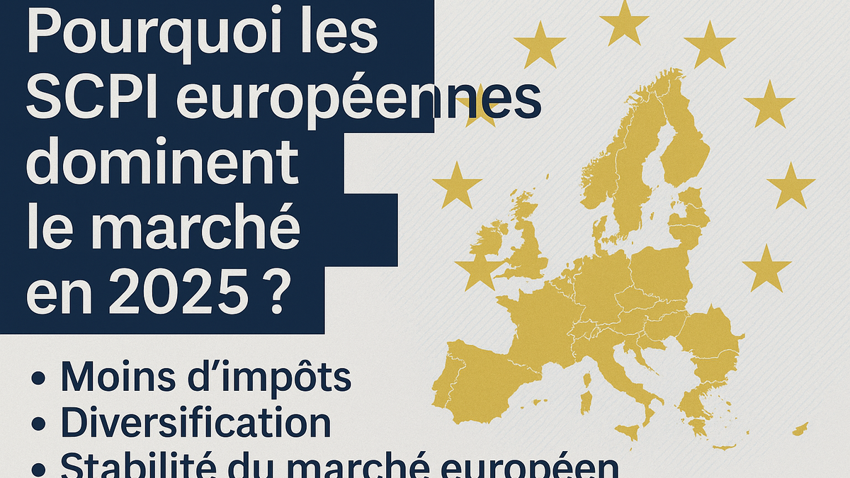 Pourquoi les SCPI européennes dominent le marché en 2025 ?