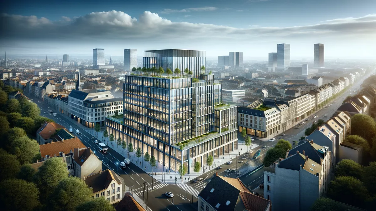 Immorente augmente de 54% la valeur locative d'un immeuble à Villeneuve-d’Ascq grâce à une rénovation majeure