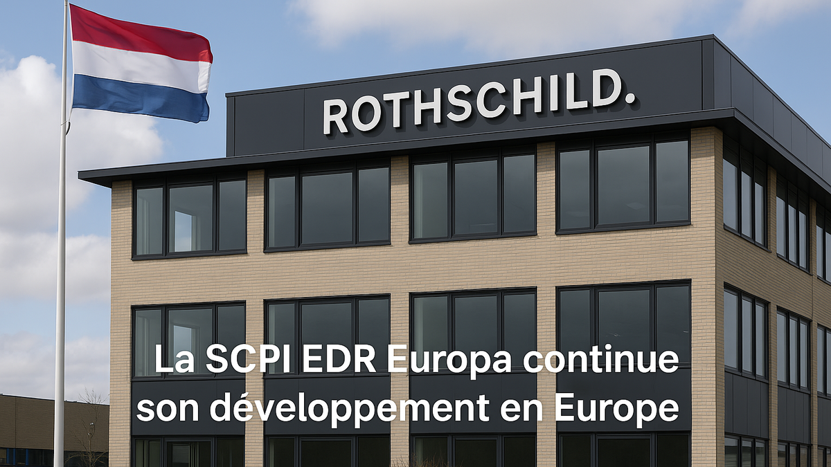 La SCPI EDR Europa continue son développement en Europe