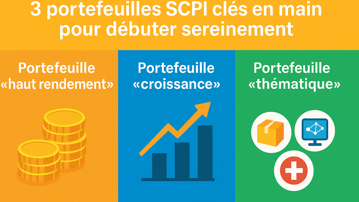 3 portefeuilles SCPI clés en main pour débuter sereinement ​