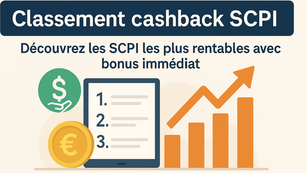 Classement des meilleurs cashback SCPI