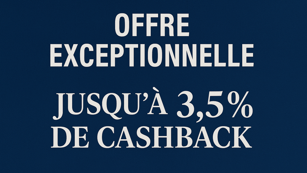 Offre exceptionnelle : jusqu’à 3,5 % de cashback SCPI